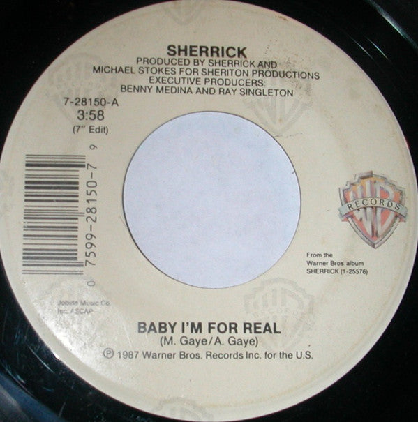 Sherrick : Baby I'm For Real (7")