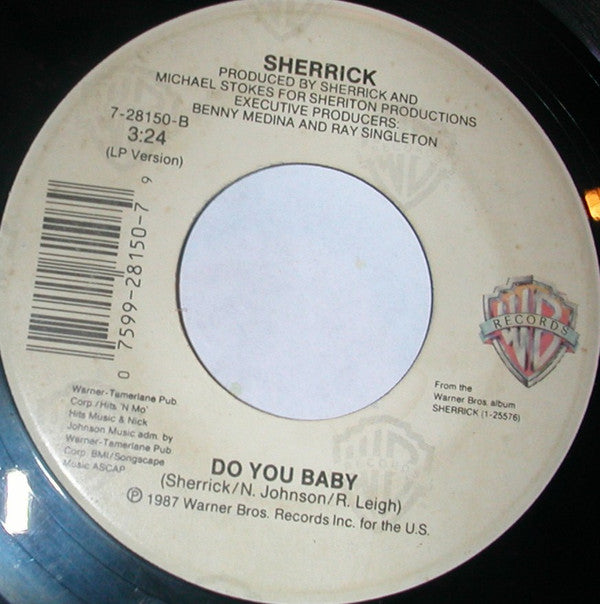 Sherrick : Baby I'm For Real (7")