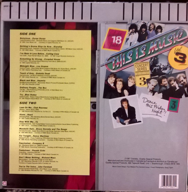 Various : This Is Music 3 (LP, Comp)