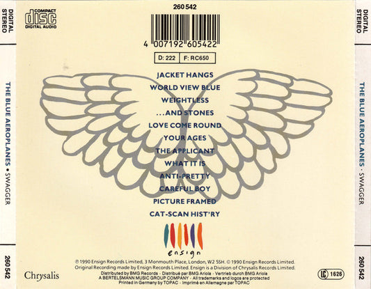 The Blue Aeroplanes : Swagger (CD, Album)
