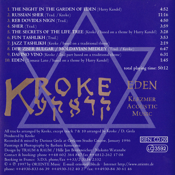 Kroke : Eden (CD, Album)