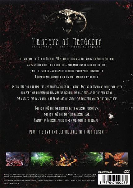 Various : Masters Of Hardcore - The Outbreak Of The Hardcore Psychopaths (DVD-V)