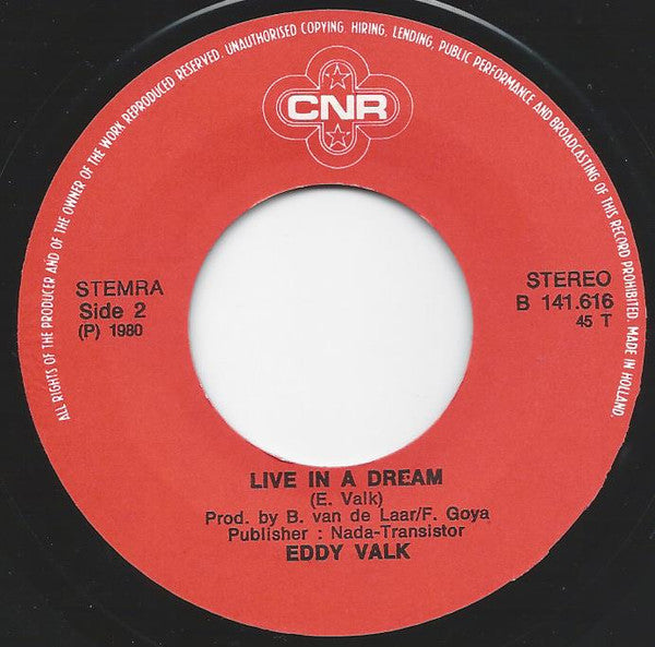 Eddy Valk : One Last Look (7")