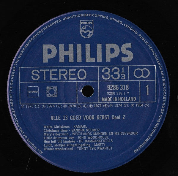 Various : Alle 13 Goed Voor Kerst! Deel 2 (LP, Comp)