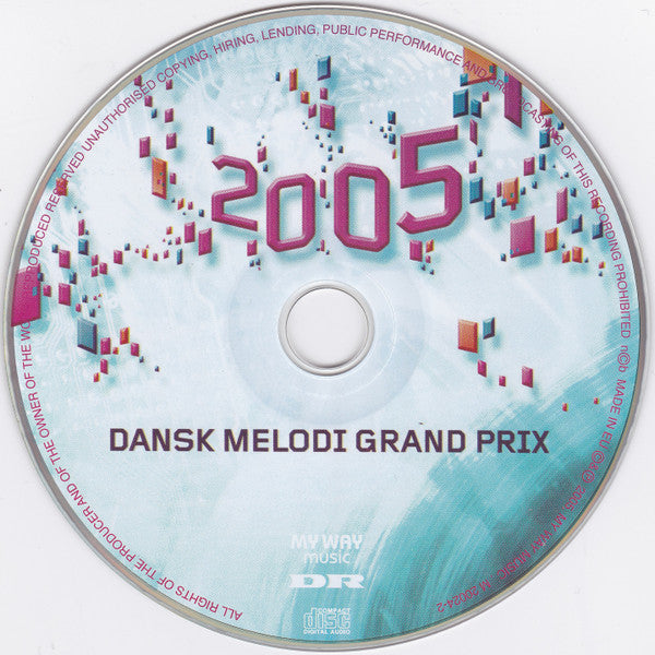 Various : Dansk Melodi Grand Prix 2005 (CD, Album)