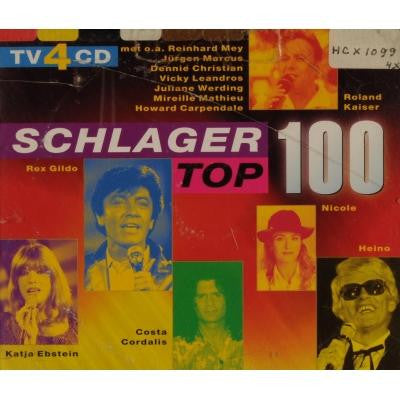 Various : Schlager Top 100 (4xCD, Comp)