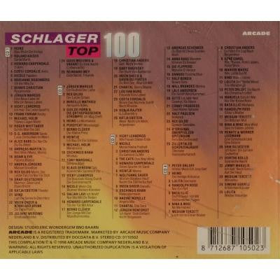Various : Schlager Top 100 (4xCD, Comp)