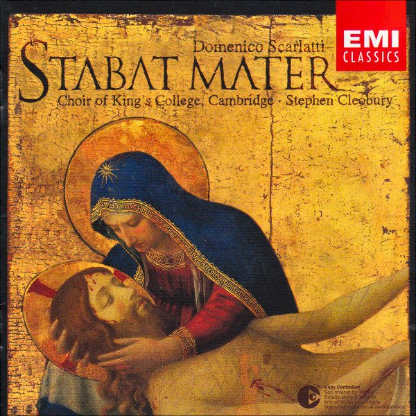 Domenico Scarlatti - The King's College Choir Of Cambridge • Stephen Cleobury : Stabat Mater (CD, Album, Copy Prot.)