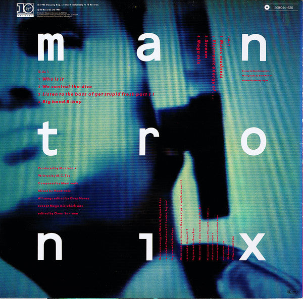Mantronix : Music Madness (LP, Album)