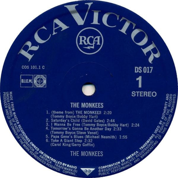 The Monkees : The Monkees (LP, Album, Club)