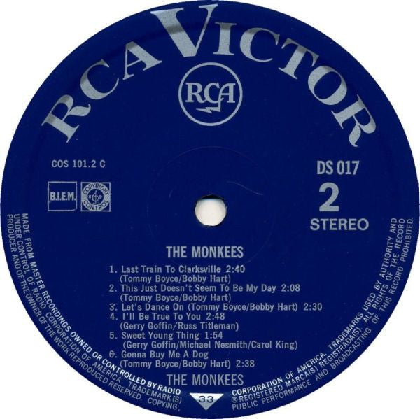 The Monkees : The Monkees (LP, Album, Club)