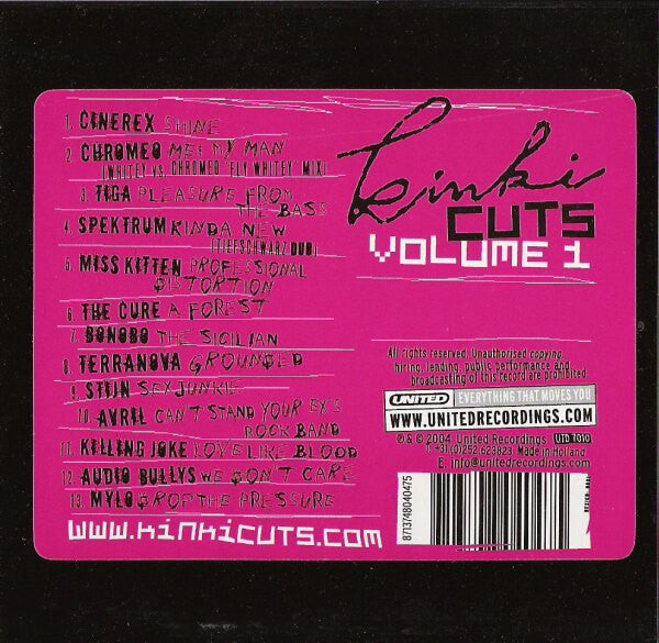 Various : Kinki Cuts Volume 1 (CD, Comp)