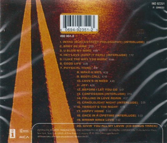 Blackstreet : Blackstreet (CD, Album, RE)