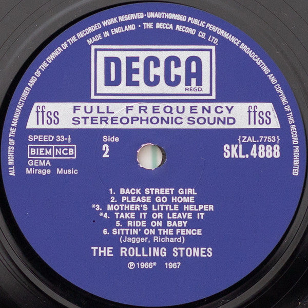 The Rolling Stones : Flowers (LP, Comp, RE)