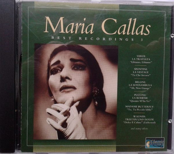 Maria Callas : Best Recordings 3 (CD, Comp)