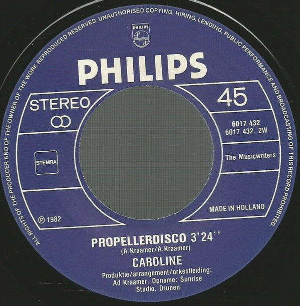 Caroline (26) : Propeller Flip (7", Single)