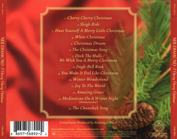Neil Diamond : A Cherry Cherry Christmas (CD)