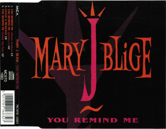 Mary J. Blige : You Remind Me (CD, Single)