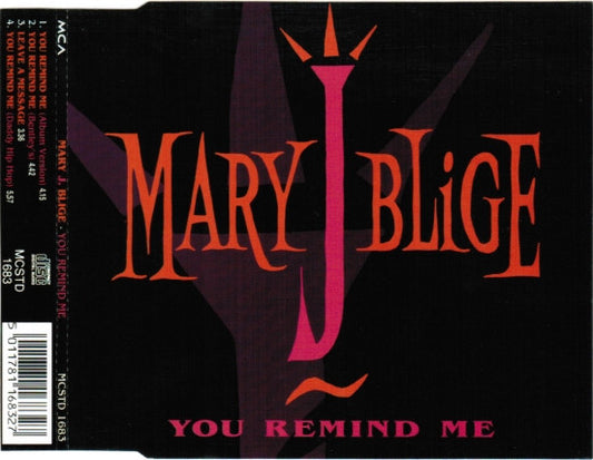 Mary J. Blige : You Remind Me (CD, Single)
