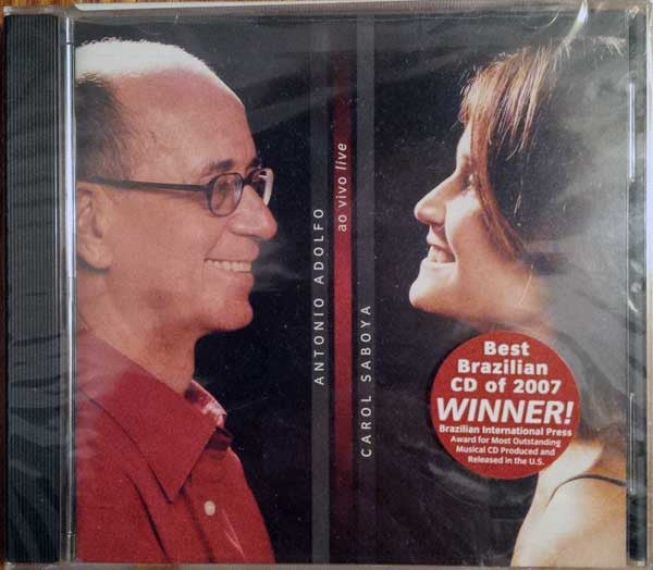 Antonio Adolfo E Carol Saboya : Ao Vivo Live (CD, Album)