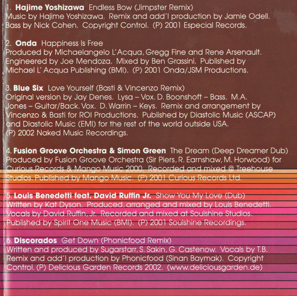 Miguel Migs : Nude Tempo One (CD, Comp, Mixed)