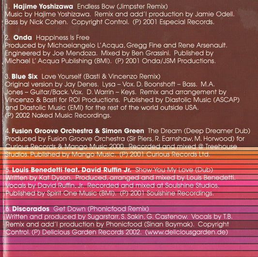 Miguel Migs : Nude Tempo One (CD, Comp, Mixed)