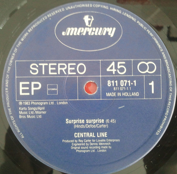 Central Line : Surprise Surprise (12", EP)