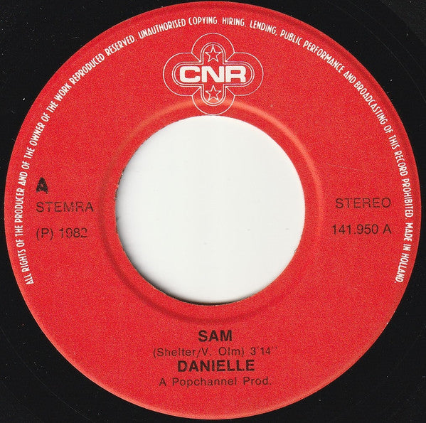 Danielle (40) : Sam (7", Single)