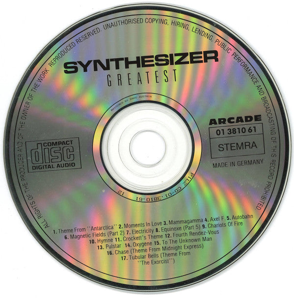 Ed Starink : Synthesizer Greatest (CD, Album)