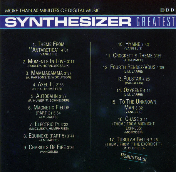 Ed Starink : Synthesizer Greatest (CD, Album)