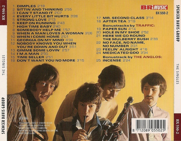 The Spencer Davis Group : The Singles (CD, Comp)