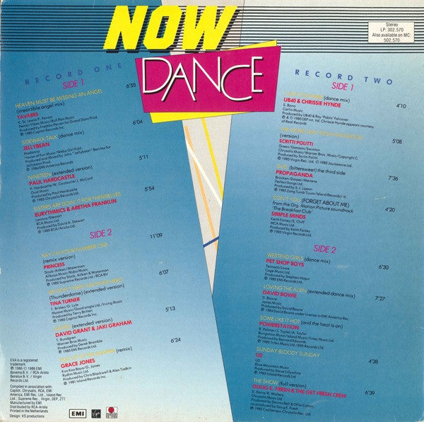 Various : Now Dance (2xLP, Comp, Gat)