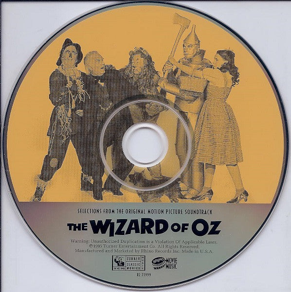Various : The Wizard Of Oz (Original Motion Picture Soundtrack) (CD, Album)