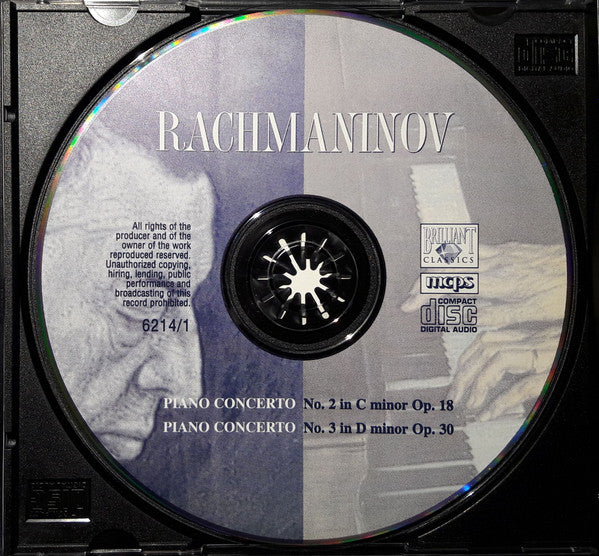 Sergei Vasilyevich Rachmaninoff, Nikolai Lugansky, Jose Luis Prats : Piano Concertos (Complete), Paganini Rhapsody (2xCD, Comp + Box)