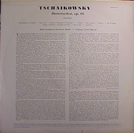 Pyotr Ilyich Tchaikovsky, Radio-Symphonie-Orchester Berlin · Lorin Maazel : Dornröschen (LP)
