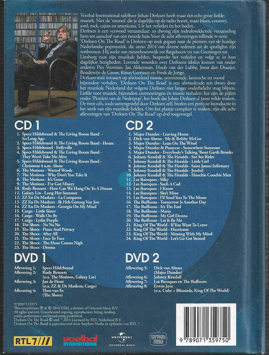 Johan Derksen : Johan Derksen Presenteert Pioniers Van De Nederpop (2xCD, Comp + 2xDVD, Comp + Box, Sou)