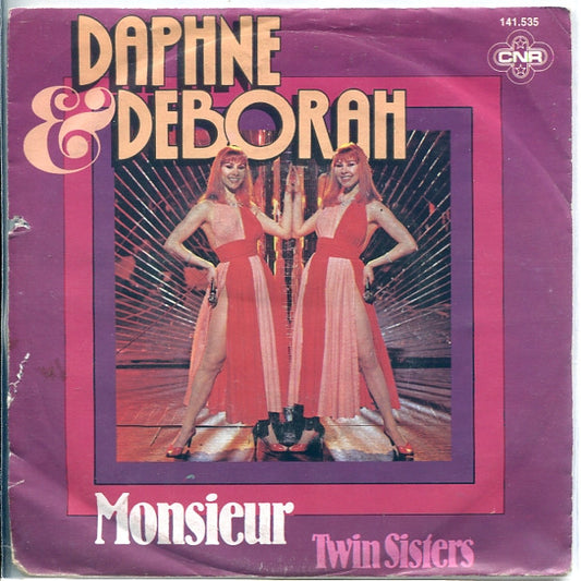 Daphne & Deborah : Monsieur (7", Single)