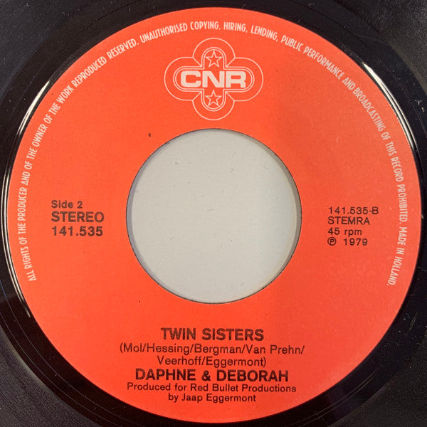 Daphne & Deborah : Monsieur (7", Single)