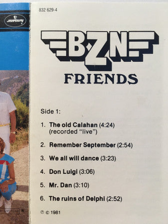 BZN : Friends (Cass, Album, RE, Dol)