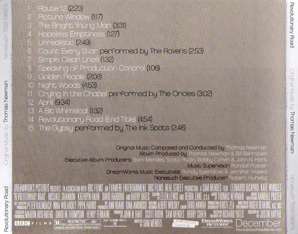 Thomas Newman : Revolutionary Road (CD, Album)