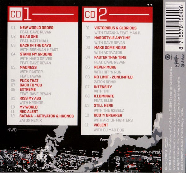 Zatox : New World Order (2xCD, Album)