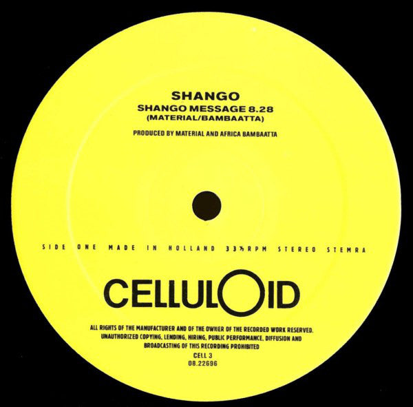 Shango : Shango Message (12")