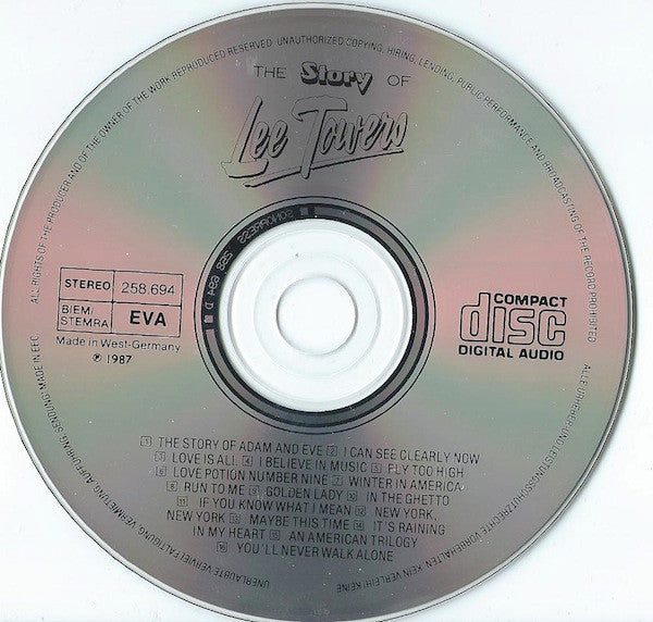 Lee Towers : The Story Of Lee Towers (CD, Comp)