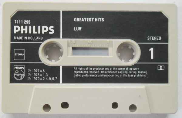 Luv' : Greatest Hits (Cass, Comp)