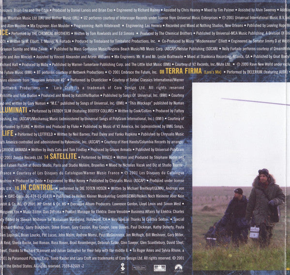 Various : Lara Croft: Tomb Raider (Music From The Motion Picture) (CD, Album, Comp)