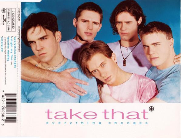 Take That : Everything Changes (CD, Single)