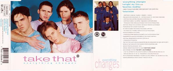 Take That : Everything Changes (CD, Single)