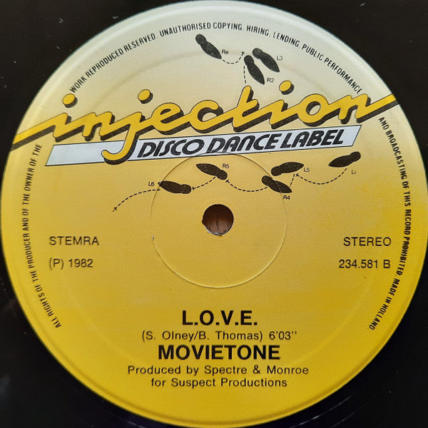 Movietone (2) : Fever / L.O.V.E. (12")