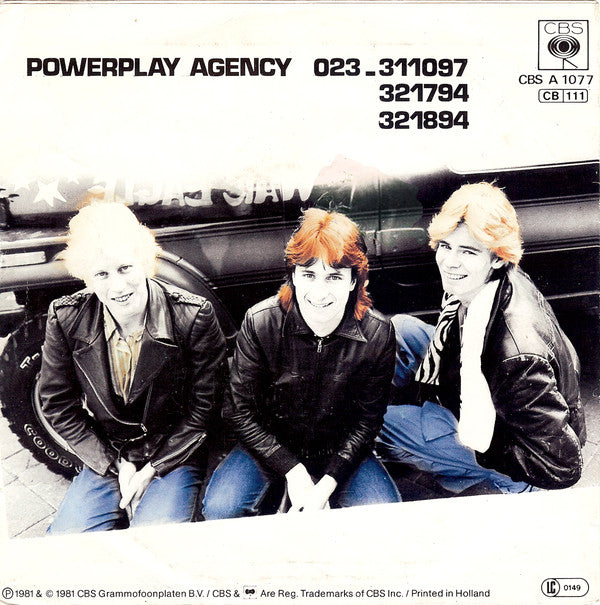Powerplay (4) : Love Can Break Your Heart / Stage Fright (7", Single)