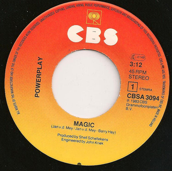 Powerplay (4) : Magic (7", Single)